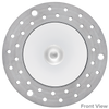 Elco 1" Round Recessed Architectural Oak Trimless Downlight