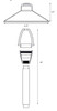 BQL LV23 Cast Brass 12V Path Light