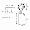 Corona CL-331 Adjustable MR16 Well Light
