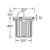 Corona CL-319B Adjustable MR16 Half-Moon Well Light