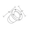 Corona CL-324 12V MR16 Lensed Well Light