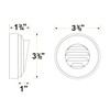 Corona CL-342 Cast Brass Step Light