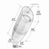 Dabmar LV235 Brass 12V Directional Spot Light with Hood