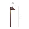 Kichler 15800 Ripley 12V LED Path & Area Light