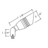 Orbit S121 Die-Cast Aluminum 12V Directional Light