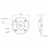 WAC Surface Flange/Stake