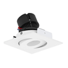 Nora NPR-4SG 4" Pearl LED Square Adjustable Gimbal Retrofit
