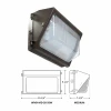 Westgate 120V/277V LED 20-50W WMX Series Multi-Power Medium Non-Cutoff Wall Pack Light