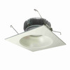 Nora 6" Cobalt LED High Lumen, Square Reflector w/Round Aperture, 1500lm or 2000lm