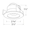 Elco Koto Pex™ 2" Round Adjustable Reflector
