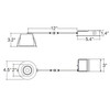 Envision 4" Regressed Downlight Fire Rated