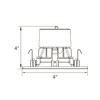 Envision 4" Square Retrofit Downlight