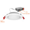 Envision 4" 5CCT Adjustable Canless Downlight