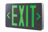 Elco LED Exit Sign, Green or Red Letters