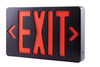 Elco LED Exit Sign, Green or Red Letters