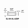 Focus LED SL-04 Series Lensed Step/Brick Light
