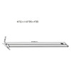 Westgate 42" LED Adjustable Under Cabinet Light
