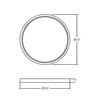 Envision 15" LED Round Slim Surface Mount