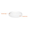 Envision Round LED Surface Mount: Trimless-Line