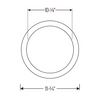 Nora 11" ELO+ LED Surface Mount