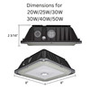 RAB VAN17 3-Way Adjustable Canopy Light