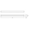 Envision 4' Field-Adjustable Eco Linear Fixture