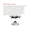 RAB R34X Field-Adjustable Retrofit Downlight