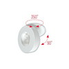 Nora M-Wave Canless Adjustable LED Downlight