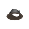Nora 3" Apollo Round Flanged Wall Wash Trim