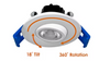 Envision 2" Canless Snap Trim-Line Gimbal Downlight in 2700K