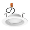 Westgate LED Baffle PC DOB Recess Trim