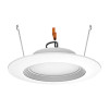 Westgate LED Baffle PC DOB Recess Trim