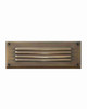 Hinkley 12V LED Aluminum Faceplate Clear Step Light