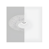 Elco Koto 2" Round Trimless Spackle Frame