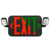 Envision 120V/277V LED Dual Vision Red & Green Combo Exit Sign Emergency Light