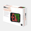 Envision 120V/277V LED Safe Path Duo Red & Green Combo Exit Sign Emergency Light