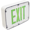 Westgate 120V/277V LED XTN4X Rugged NEMA 4X Double Faceplate Emergency Exit Sign