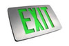 Westgate 120V/277V LED Single Faceplate XD-TH Series Thin Diecast Exit Sign