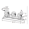 Elco Koto Standard Multiples Adjustable Trim