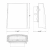 Westgate 120V/277V LED Pivot Beam Wall Pack Light