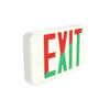 RAB Universal Single/Double Face Exit Sign w/ Red/Green Switchable Lettering