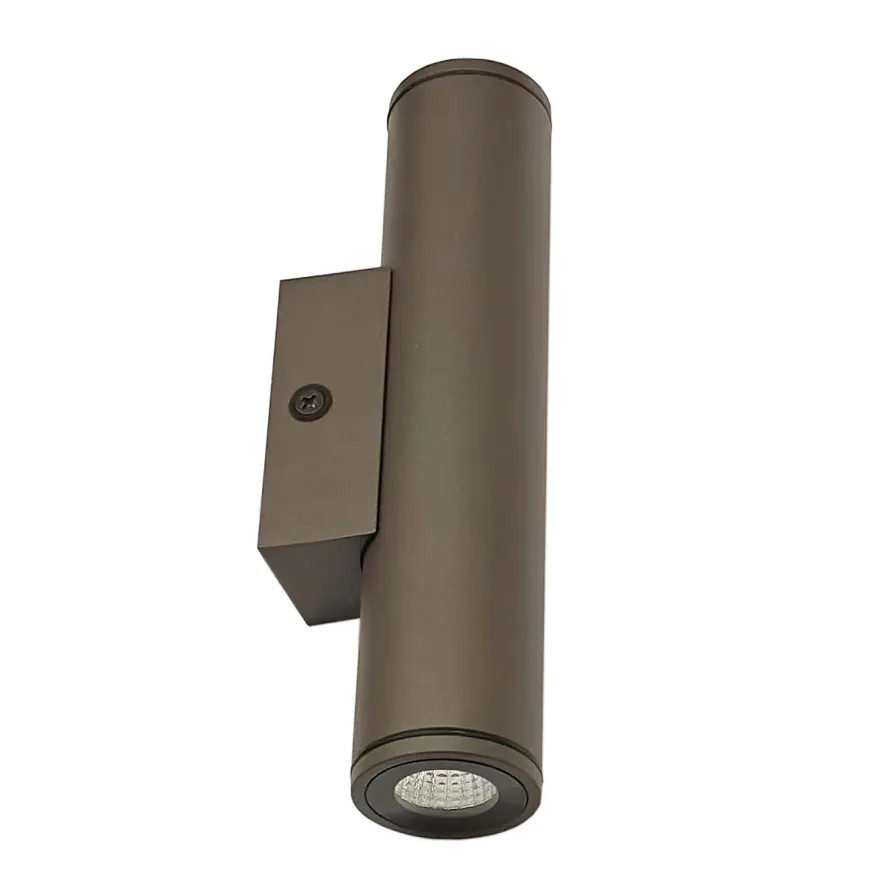 Westgate 12V LED Aero Glow Modern Wall Cylinder Path Light