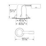 4" Elco Remodel Sunset IC Housing