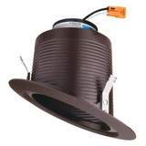 Elco 4" LED Sloped Ceiling Baffle Insert