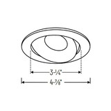 4" Nora Iolite Round Adjustable Cone Reflector