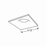 4" Nora Iolite Square Bullnose Trim