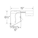 5" Elco Remodel LED Sloped Ceiling Housing