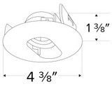 Elco Koto Pex 3" Round Adjustable Slot Aperture