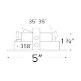Elco Pex 4" Round Adjustable Gimbal