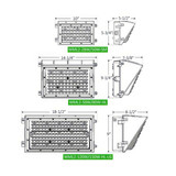 Westgate LED 50 Watt High Lumen Non-Cuttoff Wall Pack